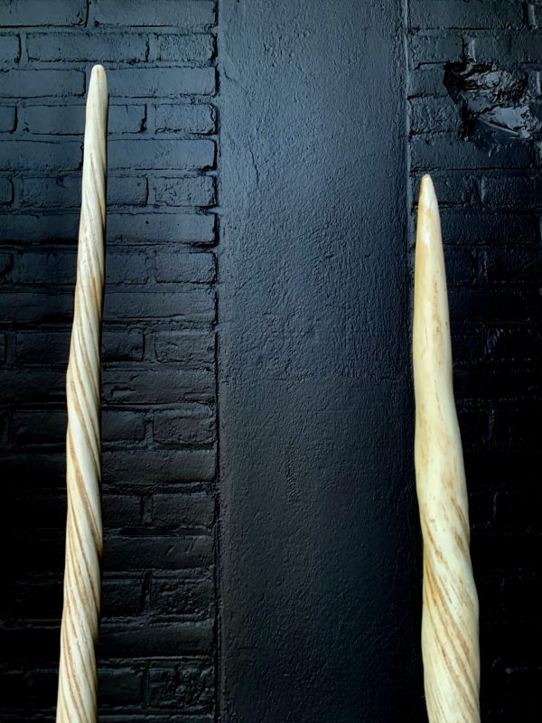 Large replica narwhal tooth