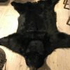Neue AA Klasse Fell eines großen schwarzen Bären.