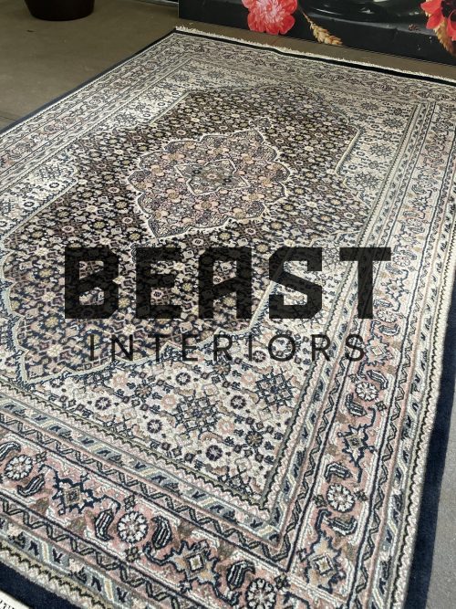 Handgeknoopt Bidjar Herati perzisch tapijt