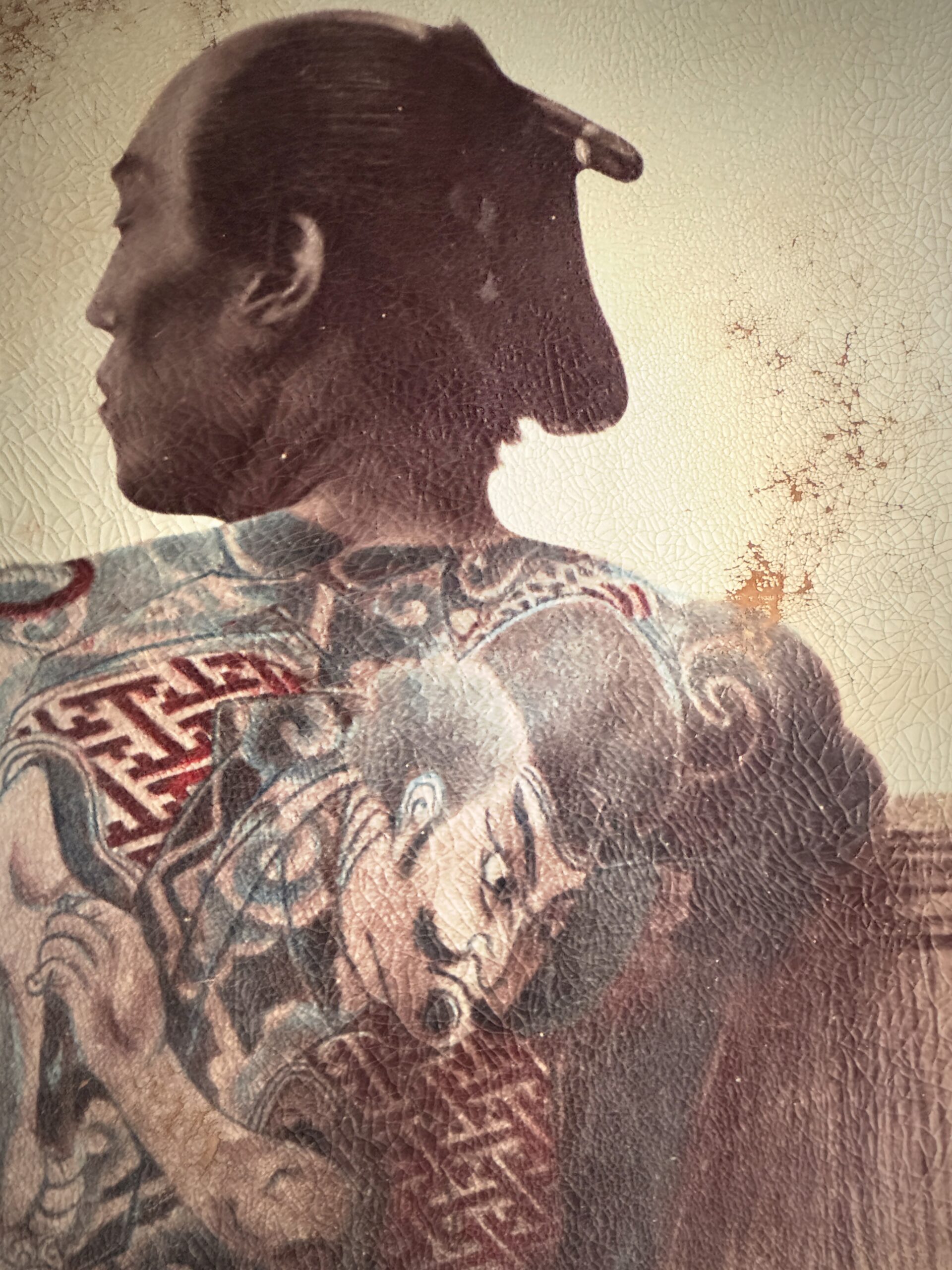 Schilderij  "Japanese Tattoo - Unknown Artist".